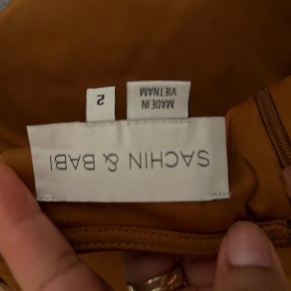 Sleek Tan Dress by Sachin & Babi - Picture 6 of 13